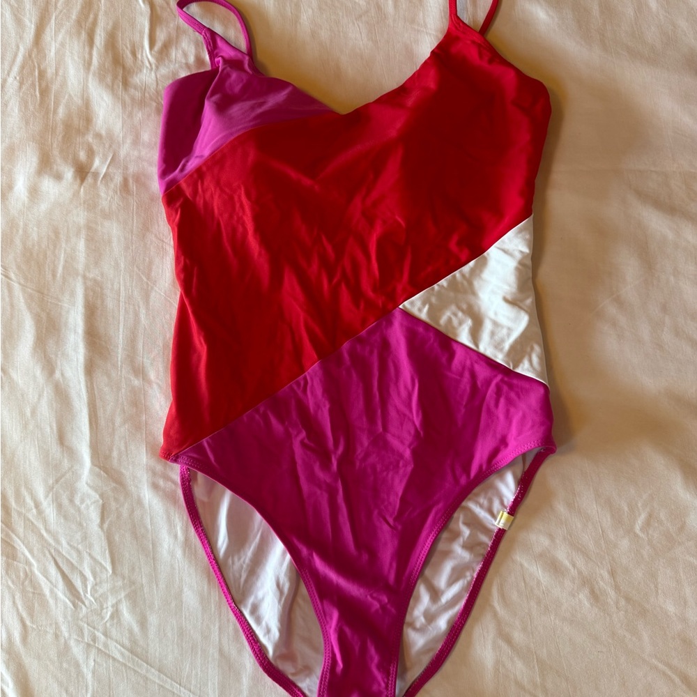 Summersalt Red and Pink Swimsuit